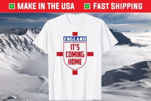 It's Coming Home Vintage Crest England Flag Classic T-Shirt