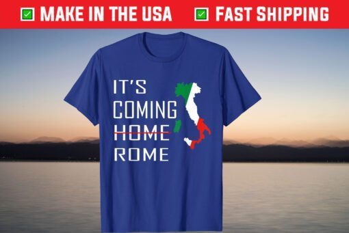 It's Coming Rome Italian Football 2020-2021 Forza Azzurri T-Shirt