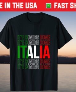 It's Coming Rome Italy Football Soccer Champions Winners Shirt