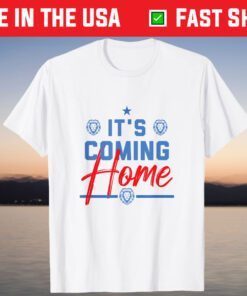 It's coming home Retro England Football Three Lions T-Shirt