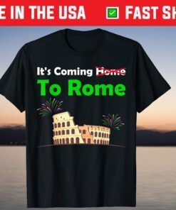 It's coming to Rome Forza Azzurri Italia Football Shirt