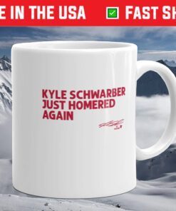 Kyle Schwarber Just Homered Again Mug
