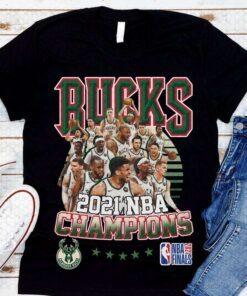Milwaukee Bucks NBA Finals 2021 Champion Shirt