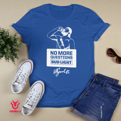 No More Questions Bud Light - Nikita Kucherov, Tampa Bay Lightning Official Shirt