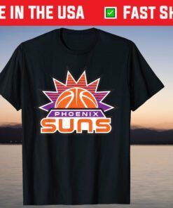 Phoenix Basketball Suns Basketball Ball Shine Classic T-Shirt