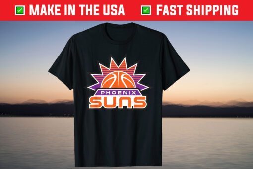 Phoenix Basketball Suns Basketball Ball Shine Classic T-Shirt