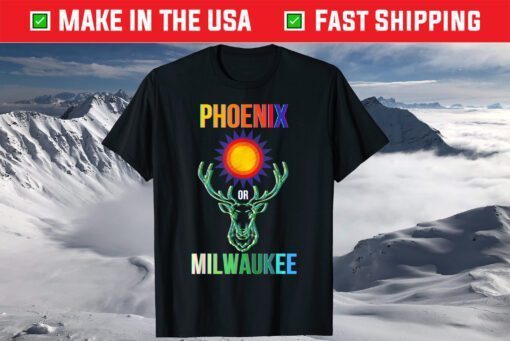 Phoenix vs Milwaukee Finals Basketball Retro Championship Classic T-Shirt