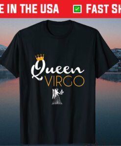 Queen Virgo Zodiac August September Birthday Classic T-Shirt