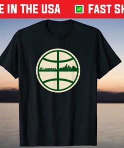 Retro Milwaukee Basketball Home Game T-Shirt