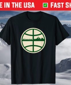 Retro Milwaukee Basketball Home Game T-Shirt