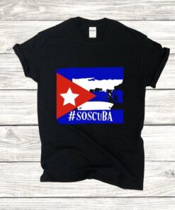 SOS Cuba Flag Shirt