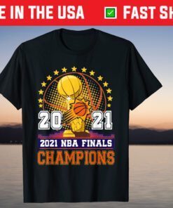 Vintage Phoenixs Suns Finals Basketball Team Champ 2021 T-Shirt