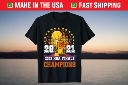 Vintage Phoenixs Suns Finals Basketball Team Champ 2021 T-Shirt