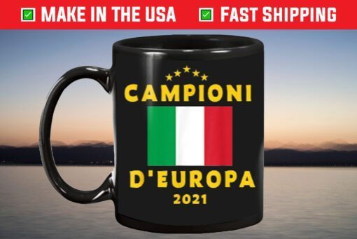 campioni d'europa 2021 Italy Football Champions of Europe Mug