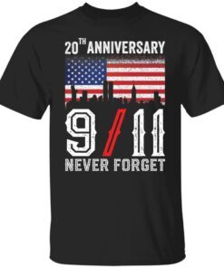 20th anniversary 9/11 never forget Tee Shirt