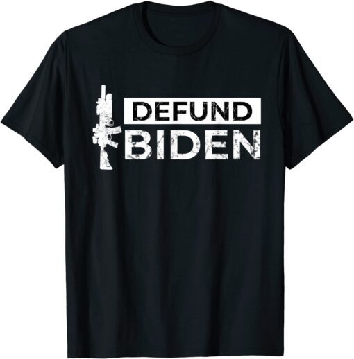 2A Defund Biden - 2nd Amendment - anti Biden Politicians Gift Shirt