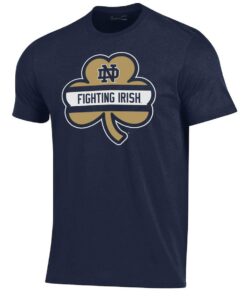 Notre Dame Shamrock Fighting Irish Shirt T-Shirt