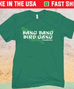 Green Bang Bang Bird Gang Shirt