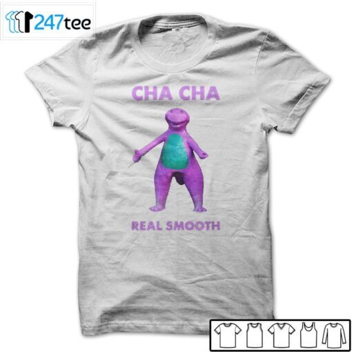 Barney Statue Cha Cha Real Smooth Dinosaur Tee Shirt