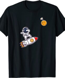 Bitcoin To The Moon Tee Shirt