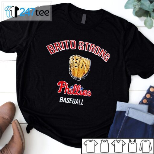 Brito Strong Phillies Baseball Tee Shirt