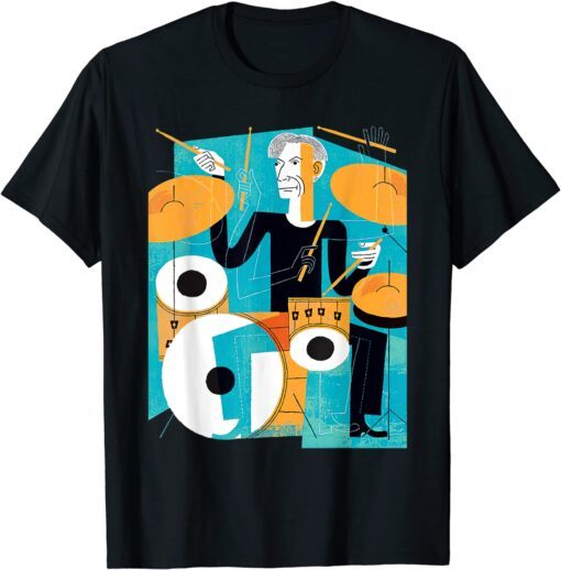 Charlie Watts 1941-2021 Always the coolest Stone Tee Shirt