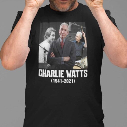 Charlie Watts 1941- 2021 Tee Shirt