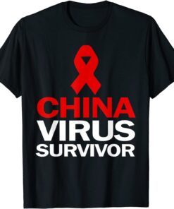 China Virus Survivor Tee Shirt