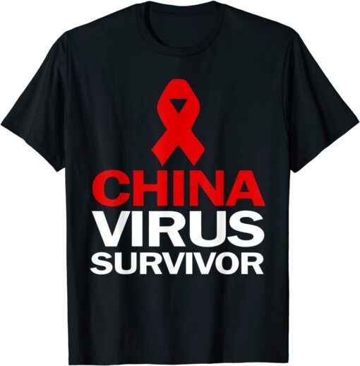 China Virus Survivor Tee Shirt