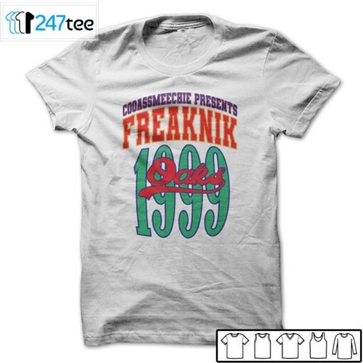 Cooassmeechie Presents Freaknik Oaks 1999 Tee Shirt