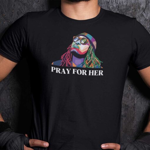 Future Pray For Her Tee Shirt