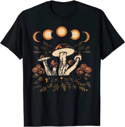 Goblincore Mushroom Foraging Alt Aesthetic Tee Shirt