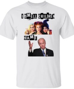 Hocus Pocus i smell children same Joe Biden Tee Shirt