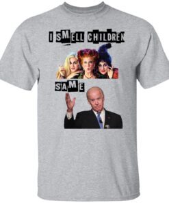 Hocus Pocus i smell children same Joe Biden Tee Shirt