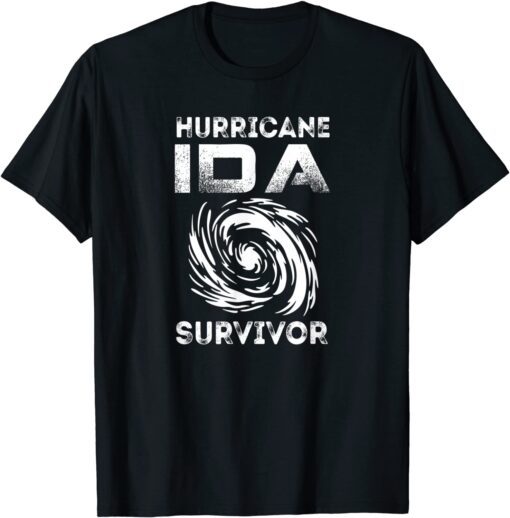 Hurricane Ida Survivor Tee Shirt