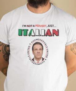 I’m Not Perverted Just Italian Official Shirt