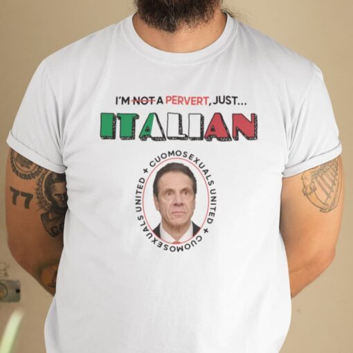 I’m Not Perverted Just Italian Official Shirt