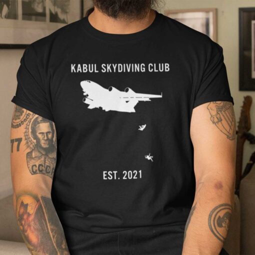 Kabul Skydiving Club Kabul Afghanistan Us 2021 Shirt