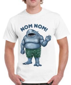 Nom Nom King Shark Tee Shirt