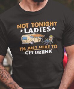 Not Tonight Ladies Tee Shirt