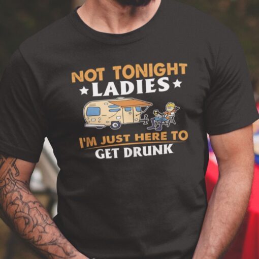 Not Tonight Ladies Tee Shirt