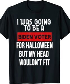 Republicans Voter Anti Joe Biden And Halloween Tee Shirt