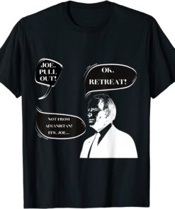 Retreat! Joe Biden's Pullout Tee Shirt