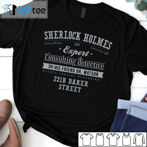 Sherlock Holmes Expert Consulting Detective Tee Shirt