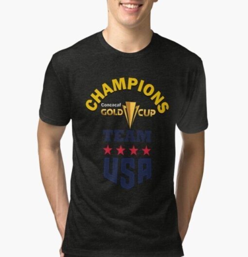 TEAM USA CHAMPIONS CONCACAF Gold cup 2021 Shirt