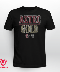 Team USA: SDSU Aztec Gold Tee Shirt