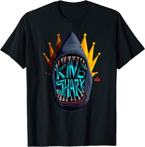 The Suicide Squad Big King Shark Logo Tee Shirt