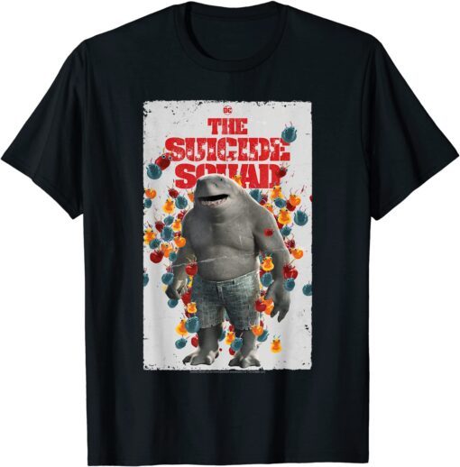 The Suicide Squad King Shark Poster Official Shirt