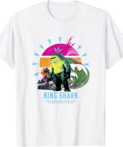 The Suicide Squad King Shark Tropical Tee Shirt