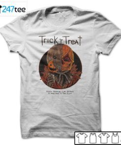 Trick ‘R Treat Pumpkin Guts Tie Dye Tee Shirt
